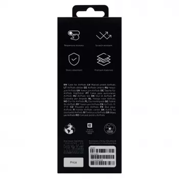 Evelatus Custodia per Apple AirPods Pro EAC04 bianca