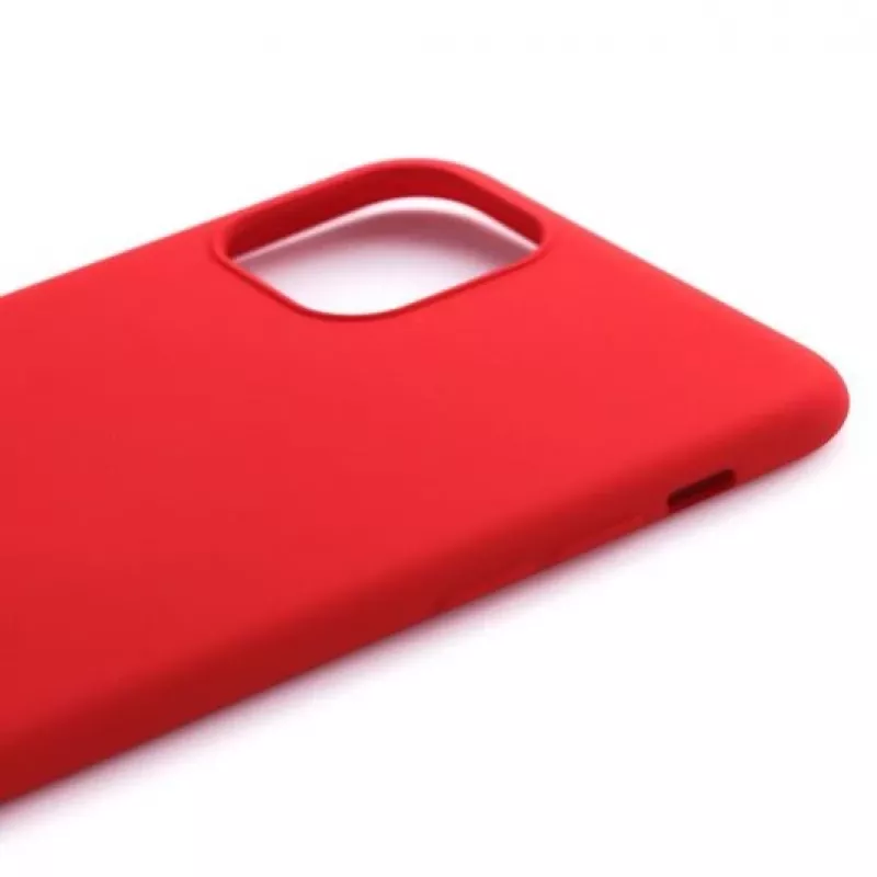 Evelatus custodia in silicone nano per Apple iPhone 11 Soft Touch TPU rosso