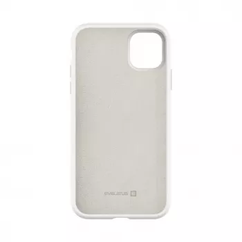 Evelatus Apple iPhone 11 custodia in silicone Premium Soft Touch bianco