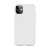Evelatus Apple iPhone 11 custodia in silicone Premium Soft Touch bianco