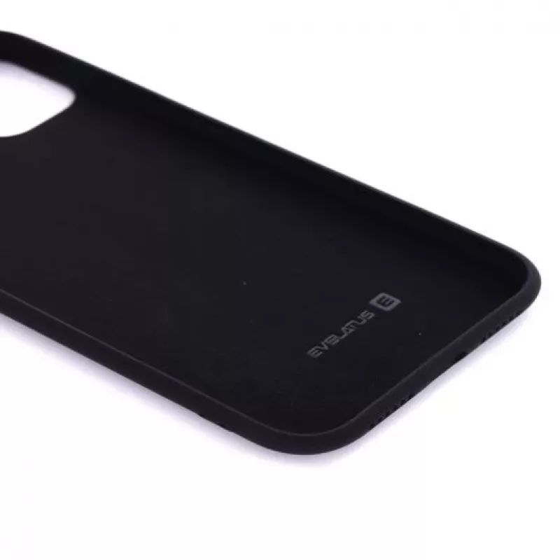 Evelatus custodia in silicone Nano soft touch TPU per Apple iPhone 11 Pro Max nero