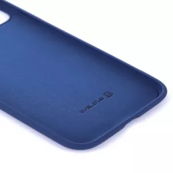 Evelatus Apple iPhone 11 Pro Max Custodia in silicone Nano Soft Touch TPU blu scuro