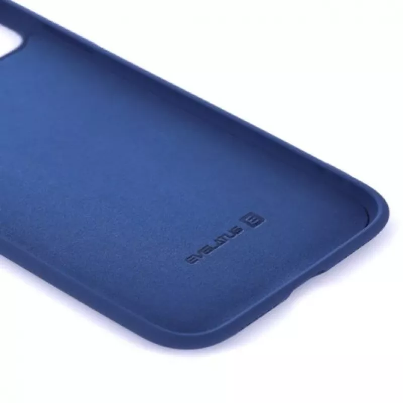 Evelatus Apple iPhone 11 Pro Max Custodia in silicone Nano Soft Touch TPU blu scuro