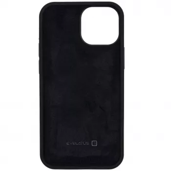 Evelatus custodia in silicone soft touch premium per Apple iPhone 11 Pro Max nero