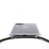 Evelatus Apple iPhone 11 Custodia trasparente in silicone con cinturino collana TPU trasparente