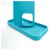 Evelatus Apple iPhone 12/12 Pro Premium Soft Touch custodia in silicone azzurro
