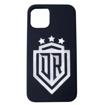 Evelatus Apple iPhone 12 Mini custodia in silicone Soft Touch DR LOGO N1 bianco
