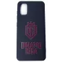 Evelatus Custodia in silicone Soft Touch per Apple iPhone 12 Mini DR Logo N4 rosso