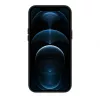 Evelatus Apple iPhone 12 Pro Max Custodia in pelle genuina compatibile MagSafe nero