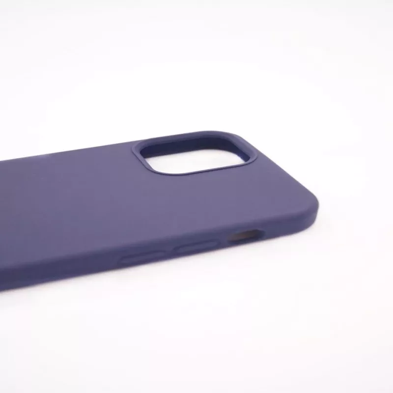 Evelatus Apple iPhone 12 Pro Max Custodia in nano silicone Soft Touch TPU blu