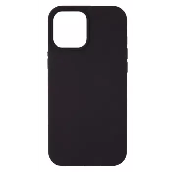 Evelatus Apple iPhone 12 Pro Max Custodia in silicone Premium Soft Touch nera
