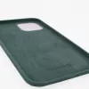 Evelatus custodia in silicone Premium Soft Touch per Apple iPhone 12 Pro Max verde abete