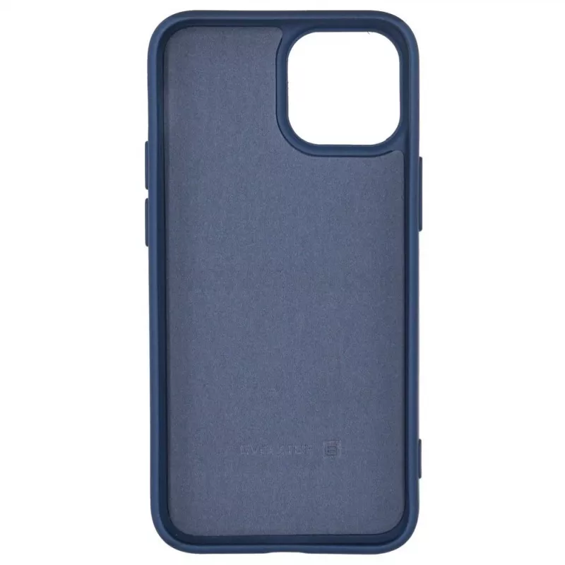 Evelatus Apple iPhone 13 Mini Custodia in silicone nano Soft Touch TPU blu