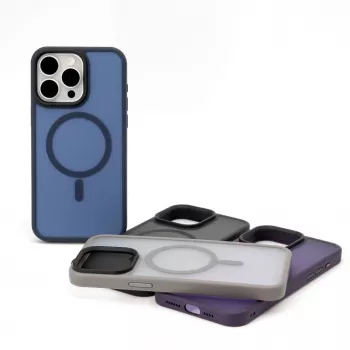 Evelatus Apple iPhone 13 Pro Max Custodia ibrida con MagSafe PC+TPU Nero
