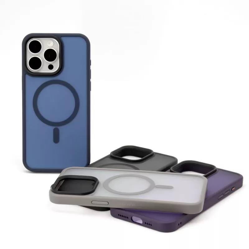 Evelatus Apple iPhone 13 Pro Max Custodia ibrida con MagSafe PC+TPU Nero