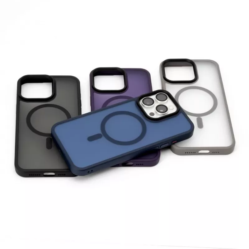 Evelatus Apple iPhone 13 Pro Max Custodia ibrida con MagSafe PC+TPU Nero