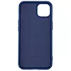 Evelatus Apple iPhone 13 Pro Custodia in silicone nano Soft Touch TPU blu