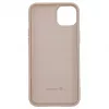 Evelatus Apple iPhone 14 6,1 inch Custodia in silicone nano Soft Touch TPU beige