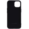 Evelatus Apple iPhone 14 6,1 pollici Nano Silicone Case Soft Touch TPU nero