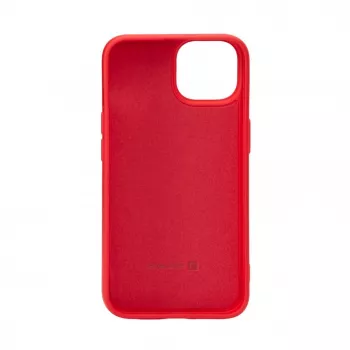 Evelatus Apple iPhone 14 6.1 custodia in nano silicone Soft Touch TPU rossa