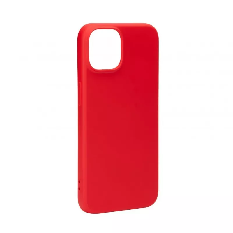 Evelatus Apple iPhone 14 6.1 custodia in nano silicone Soft Touch TPU rossa