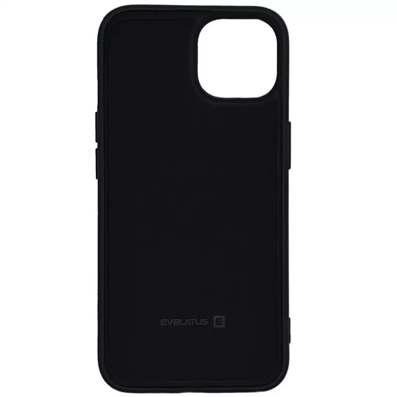 Evelatus Apple iPhone 14 Plus 6.7 Nano Silicone case Soft Touch TPU nero