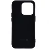 Evelatus custodia in silicone nano Soft Touch TPU nera per Apple iPhone 14 Pro 6.1