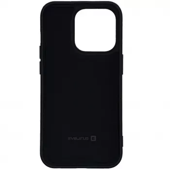 Evelatus custodia in silicone nano Soft Touch TPU nera per Apple iPhone 14 Pro 6.1