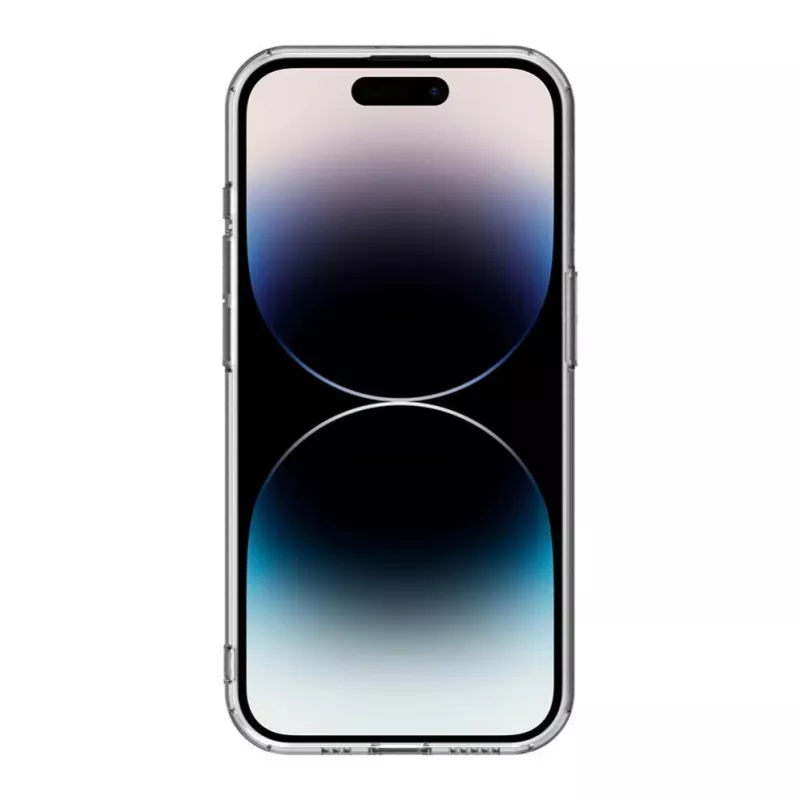 Evelatus Apple iPhone 14 Pro Custodia trasparente con MagSafe e protezione fotocamera, trasparente
