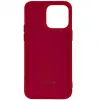 Evelatus Apple iPhone 14 Pro Max 6,7 inch Nano Silicone Case Soft Touch TPU rosso