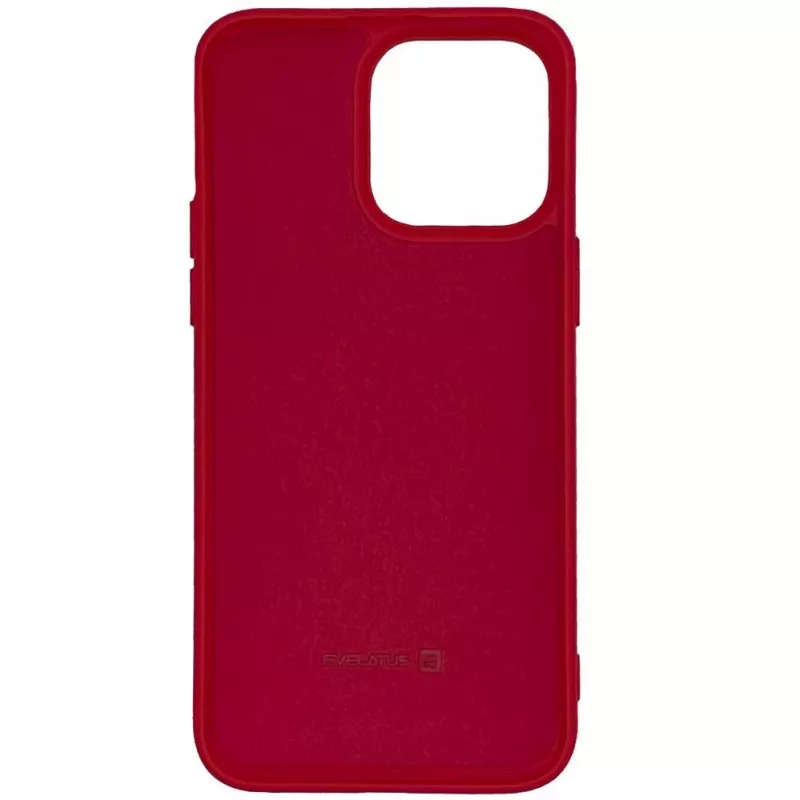 Evelatus Apple iPhone 14 Pro Max 6,7 inch Nano Silicone Case Soft Touch TPU rosso