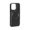 Evelatus Apple iPhone 14 Pro Max Portafoglio multifunzionale con cinturino da polso in pelle nero