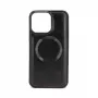 Evelatus Apple iPhone 14 Pro Max Portafoglio multifunzionale con cinturino da polso in pelle nero