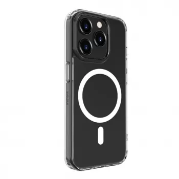 Evelatus Apple iPhone 15 Pro Custodia trasparente con MagSafe trasparente