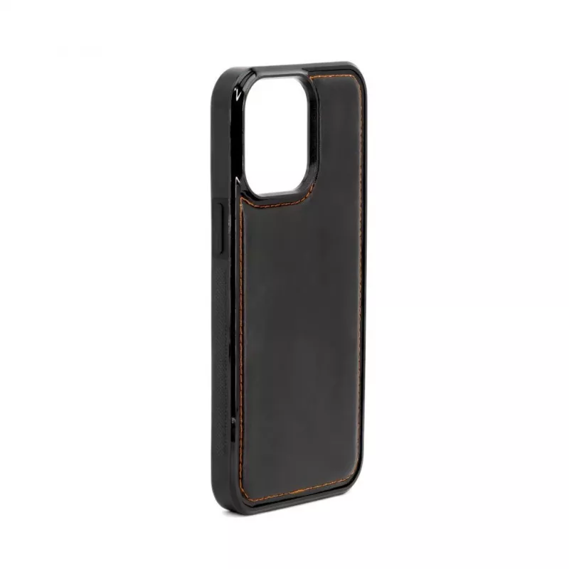 Evelatus Apple iPhone 15 Pro Magnet Zip Pocket Case Zipper Design nero