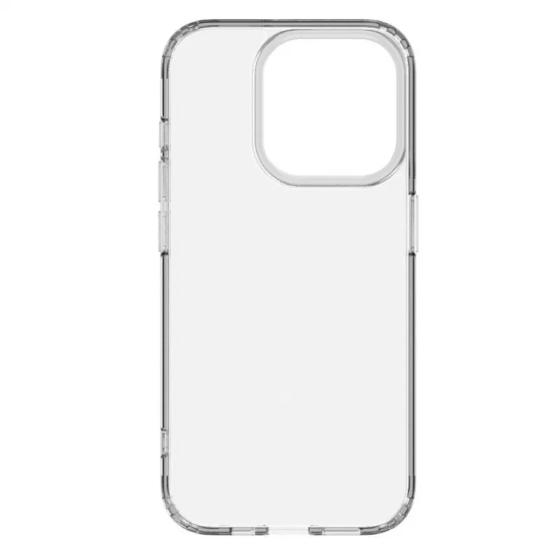 Custodia in silicone TPU Evelatus per Apple iPhone 15 Pro militare antishock trasparente