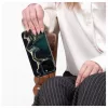 Evelatus custodia PC per Apple iPhone 15 Pro Custom Print Marble Dark Green