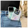 Evelatus Apple iPhone 15 Pro Custodia PC+TPU compatibile MagSafe – marmo viola