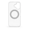 Evelatus Custodia ibrida con MagSafe PC+TPU supporto in metallo 360 per Apple iPhone 17 trasparente