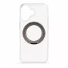 Evelatus Custodia ibrida con MagSafe PC+TPU supporto in metallo 360 per Apple iPhone 17 trasparente