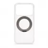 Evelatus Custodia ibrida con MagSafe PC+TPU supporto in metallo 360° per Apple iPhone 17 Pro trasparente
