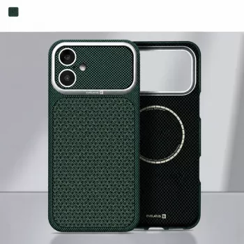 Evelatus Apple iPhone 18 Pro Carbon Premium Edition custodia MagSafe verde