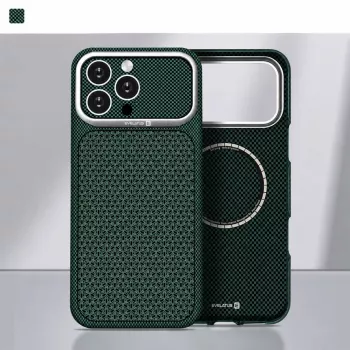 Evelatus Apple iPhone 18 Pro Max Carbon Premium Edition custodia MagSafe verde