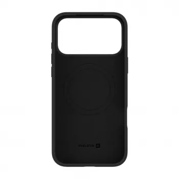 Evelatus custodia in silicone Soft Touch MagSafe Premium per Apple iPhone 18 Pro Max nero