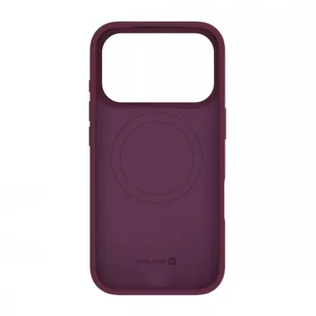 Evelatus Apple iPhone 18 Pro Max Custodia in silicone Soft Touch Premium MagSafe bordeaux