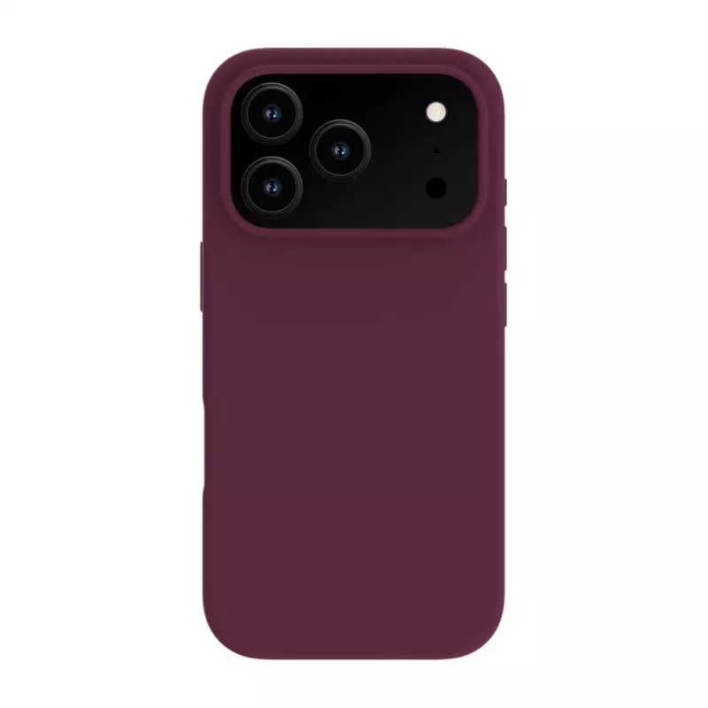 Evelatus Apple iPhone 18 Pro Max Custodia in silicone Soft Touch Premium MagSafe bordeaux