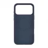 Evelatus Custodia in silicone Soft Touch Premium MagSafe per Apple iPhone 18 Pro Max blu scuro