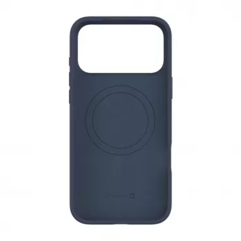 Evelatus Custodia in silicone Soft Touch Premium MagSafe per Apple iPhone 18 Pro Max blu scuro