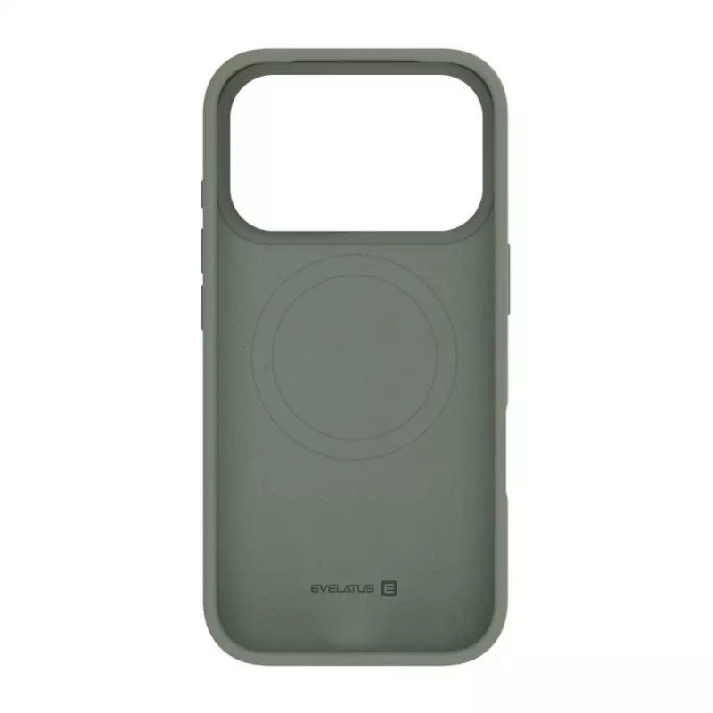 Evelatus Apple iPhone 18 Pro Max Custodia in silicone Soft Touch Premium MagSafe verde oliva scuro