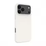 Evelatus custodia in silicone Soft Touch MagSafe Premium per Apple iPhone 18 Pro Max argento